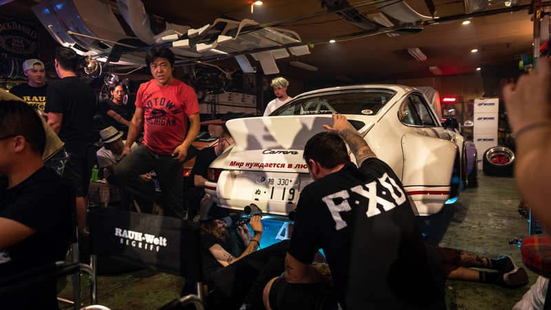 Illustration for article titled I Drove Through A Japanese Typhoon With A Dozen RWB Porsches